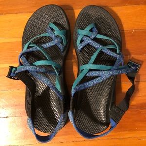 Chaco Blue Pattern